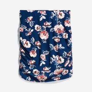 Ember Brushed Knit Skirt | French Grey | Size: M